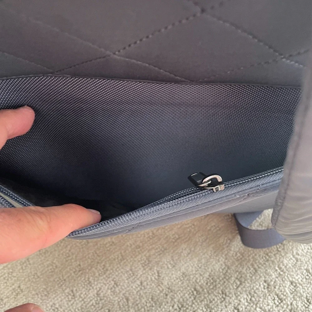 Samsonite Nuroad Convertible Hybrid Backpack Gun Metal Multi‎ Pockets Travel